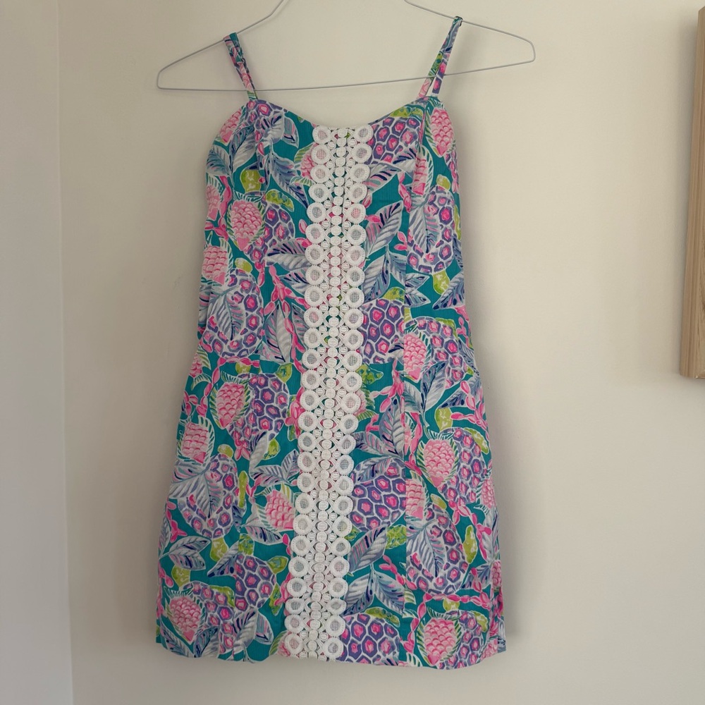 Lilly Pulitzer Colorful Floral Mini Dress